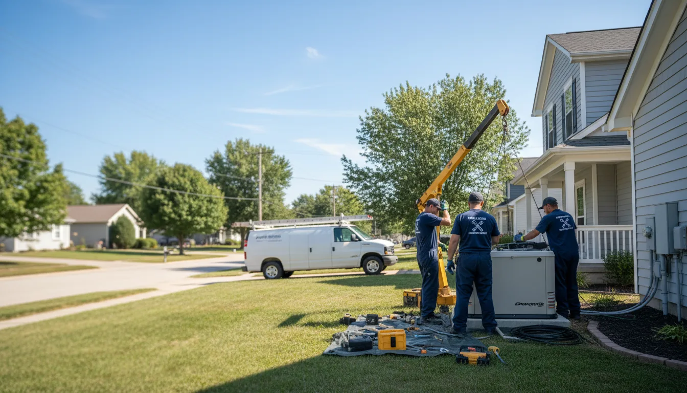 Generator Installation in Chillicothe, IL near me